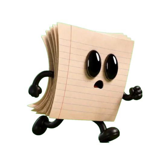 Notes mascot